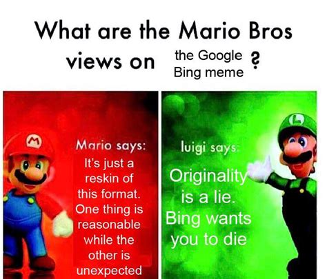 It really do be like that | Google vs. Bing | Know Your Meme