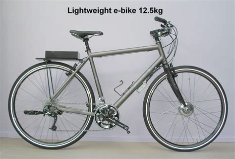 Lightweight 12.5kg sport e-bike