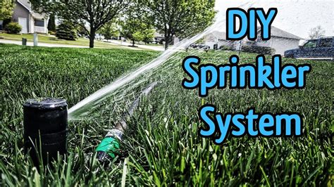 Diy Grass Irrigation System : How To Install A Sprinkler System Diy True Value Projects True ...