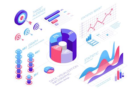 Data visualization infographics | Illustrator Graphics ~ Creative Market