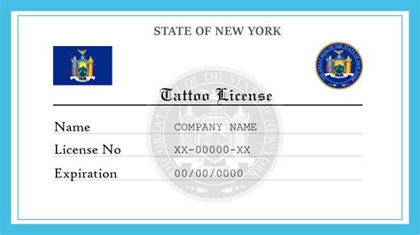 New York Tattoo License | License Lookup