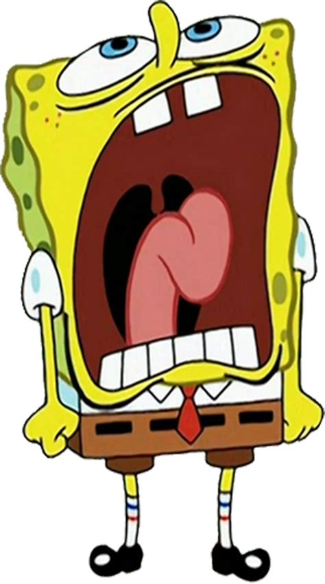 SpongeBob screaming vector by HomerSimpson1983 on DeviantArt