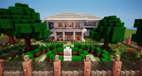 Modern House Map For Minecraft 1.20.4, 1.20.2 | PC Java Mods