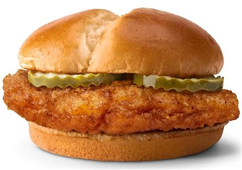 McDonald's Introduces New Crispy Chicken Sandwich And New Spicy Chicken ...