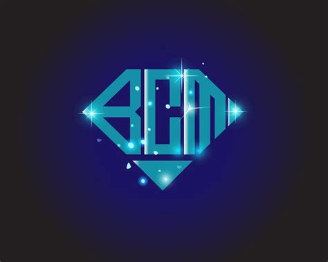 Premium Vector | Bcm initial modern logo design vector icon template