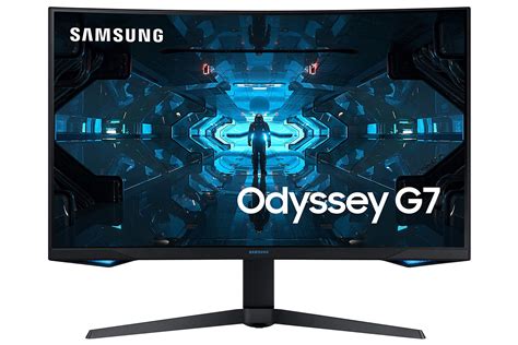 Buy Samsung Odyssey G7 Curved Gaming Monitor, 32 Inch, 240hz, 1000R, 1ms, 1440p , Black Online ...