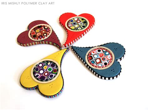 Polymeri Online - Iris Mishly Polymer Clay Blog: Polymer clay DiscChic jewelry - Mystery ...