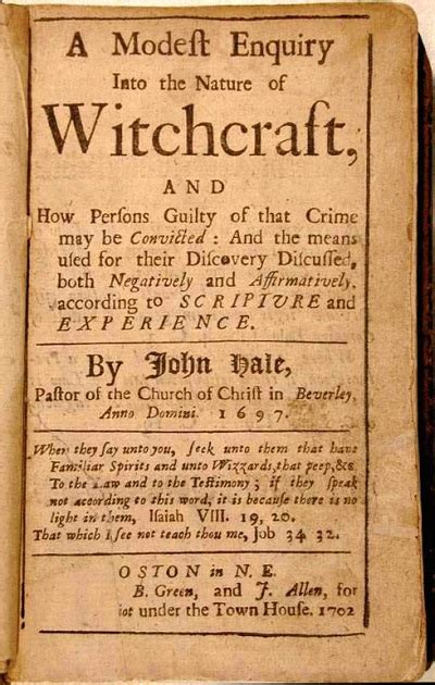 Salem Witch Trials: Primary Sources - History of Massachusetts Blog