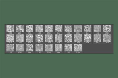 30 Stone Texture Photoshop Brushes By ArtistMef | TheHungryJPEG