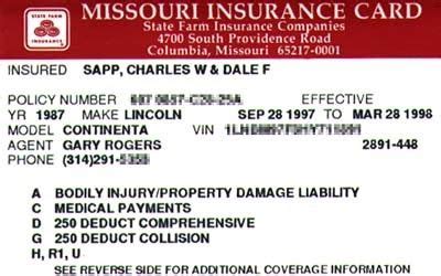 insurance card template state farm - Taneka Briseno