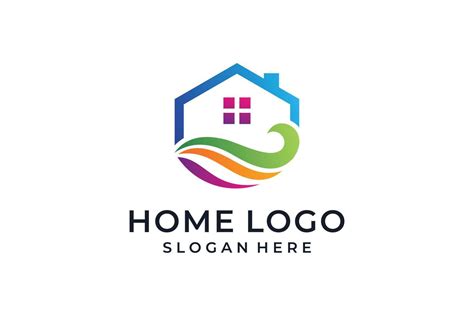 modern home logo design template 15017437 Vector Art at Vecteezy