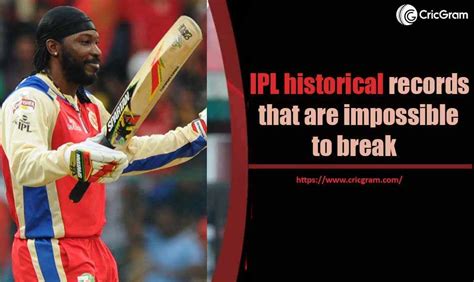 4+ IPL historical records that are impossible to break. - CricGram