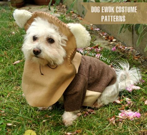 Easy Ewok Dog Costume Patterns - Free to Download - Mimi&Tara