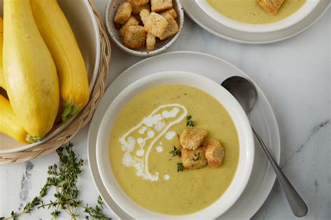 Creamy Yellow Squash Soup - My Forking Life