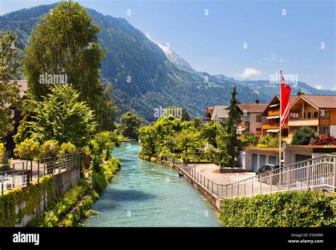 Interlaken, Switzerland Stock Photo - Alamy