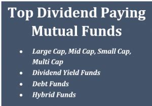 Top dividend paying mutual funds and how should select them