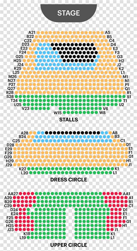 Queens Theatre Seating Map Layout Wyndham's Theatre Seating Plan, Honeycomb, Food, Pattern ...