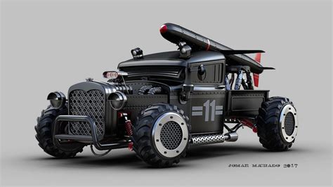 These post-apocalyptic cars are amazingly badass