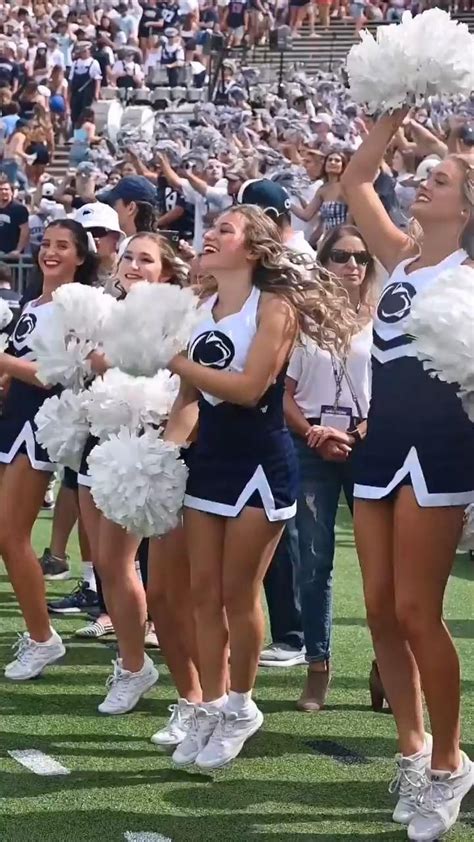 Penn State Cheerleaders [Video] in 2022 | Cheerleading, Penn state, States