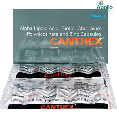 Canthex Capsule | Uses, Side Effects, Price | Apollo Pharmacy