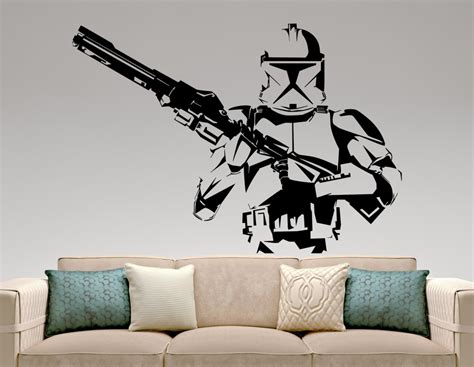 Stormtrooper Sticker Star Wars Wall Decal Movie Design Art - Etsy