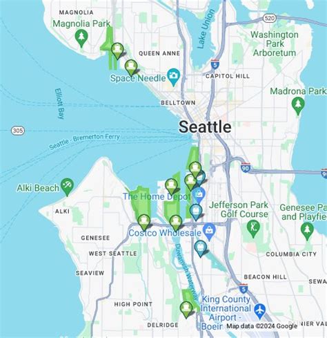 Port of Seattle Terminals - Google My Maps