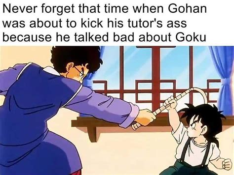 19 Hilarious Gohan Memes We Laughed Way Too Hard At