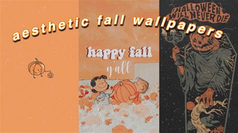 Aggregate more than 59 aesthetic autumn halloween wallpaper super hot - in.cdgdbentre