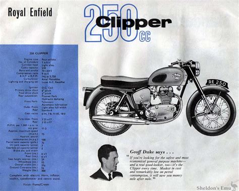 Royal Enfield 250cc Clipper 1965