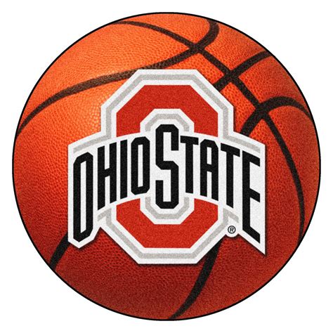 FanMats® 1514 - Ohio State University 27" Dia Nylon Face Basketball ...