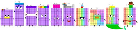 Fanmade Numberblocks (63-74) by BrendantheToon on DeviantArt