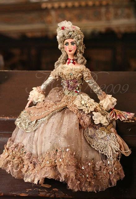 Madame de Pompadour ooak art doll | Madame de Pompadour, lux… | Flickr