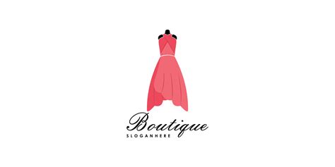 boutique logo design for designer with creative concept premium vector 11735250 Vector Art at ...