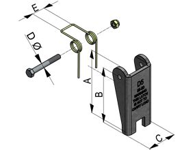 Heavy Duty Safety Latch Kits - SuperLift Industrial Lifting Equipment