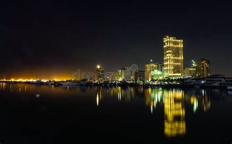 Night View of Manila Bay in Philippines Editorial Image - Image of ...