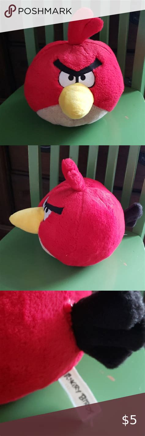 💛6/10💛Angry birds plush toy | Angry bird plush, Red angry bird, Plush toy