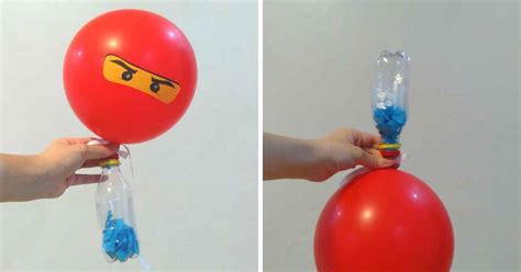 DIY Party Popper using Balloon and Plastic Bottle - Joy in Crafting