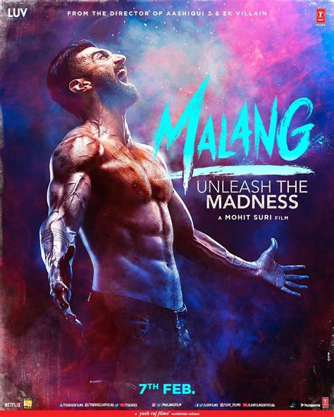 ‘Malang’ New Poster: Aditya Roy Kapur and Disha Patani are two wild ...