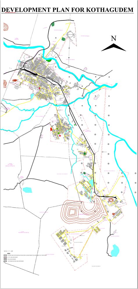 Kothagudem Base Map PDF Download - Master Plans India