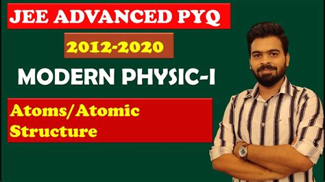 JEE Advanced PYQ - Modern Physics-1 2020-12 || Atoms II Jee advanced previous year questions ...