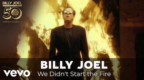 Billy Joel - We Didn't Start the Fire (Official Video) - YouTube America's Got Talent Videos ...