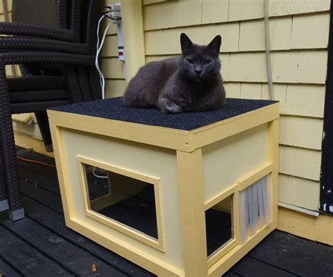 Heated Winter Cat Shelter and Seat : 6 Steps - Instructables