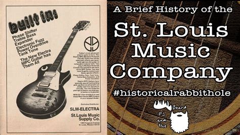 A Brief History of the St. Louis Music Company - #historicalrabbithole - YouTube