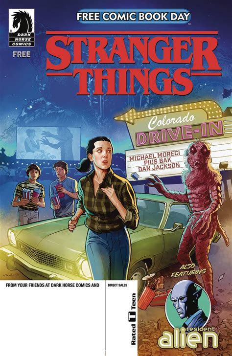 JAN220004 - FCBD 2022 STRANGER THINGS RESIDENT ALIEN - Free Comic Book Day