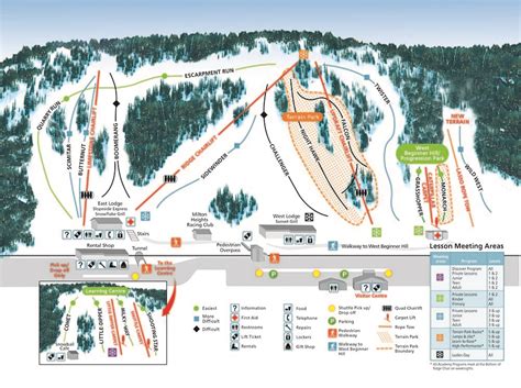 Glen Eden Trail Map | OnTheSnow