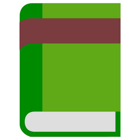 Clipart - Single book