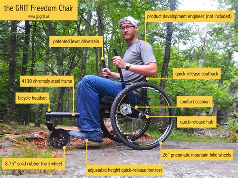 GRIT Freedom Chair - Off-Road Wheelchairs For Hiking