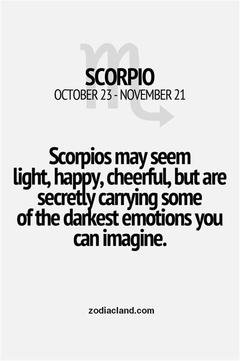 Scorpio and Deep Emotions - Zodiac Land - the Best place for Zodiac secrets