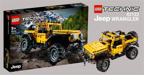 LEGO unveils the legendary off-road Technic 42122 Jeep Wrangler Rubicon [News] - The Brothers ...