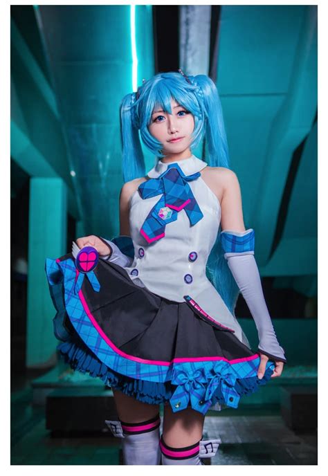 VOCALOID MAGICAL MIRAI 2017 Hatsune Miku Cosplay Costume Halloween ...